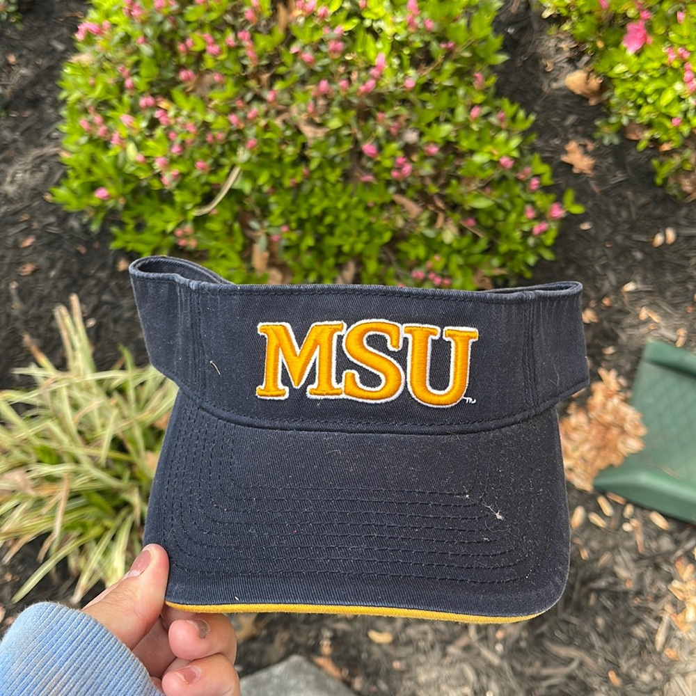 MSU visor / adjustable/ one size